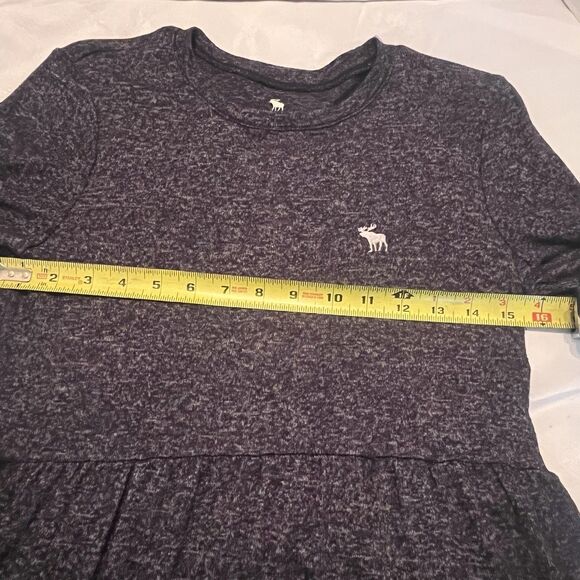 Abercrombie Kids Gray Long Sleeve Shirt Size 15/16 Girls - Picture 6 of 7